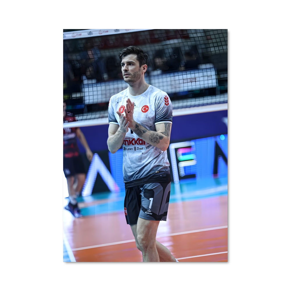 Poster Match de Plage – affiche Volleyball